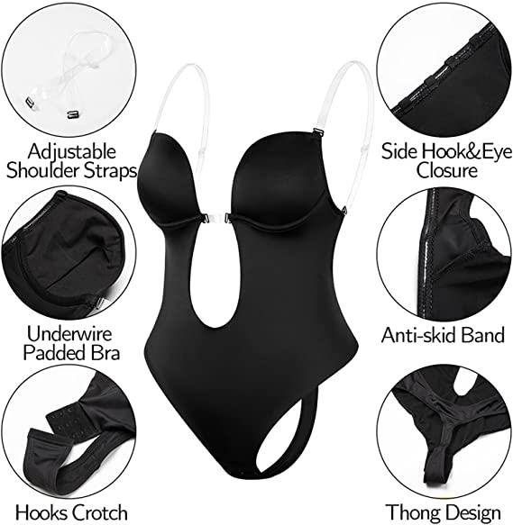 LL®INVISIBLE BACKLESS BODYSUIT （BUY 1 GET 1 FREE）(2 PACK)
